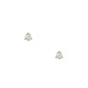 14k Diamond Stud Earrings