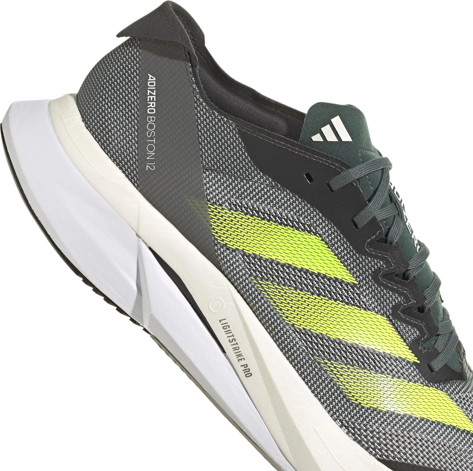 adidas Adizero Boston 12 Mens Running Shoes - Grey