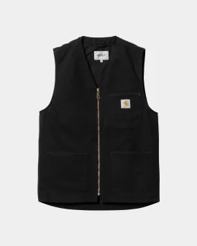 Arbor Vest | Black (aged canvas)