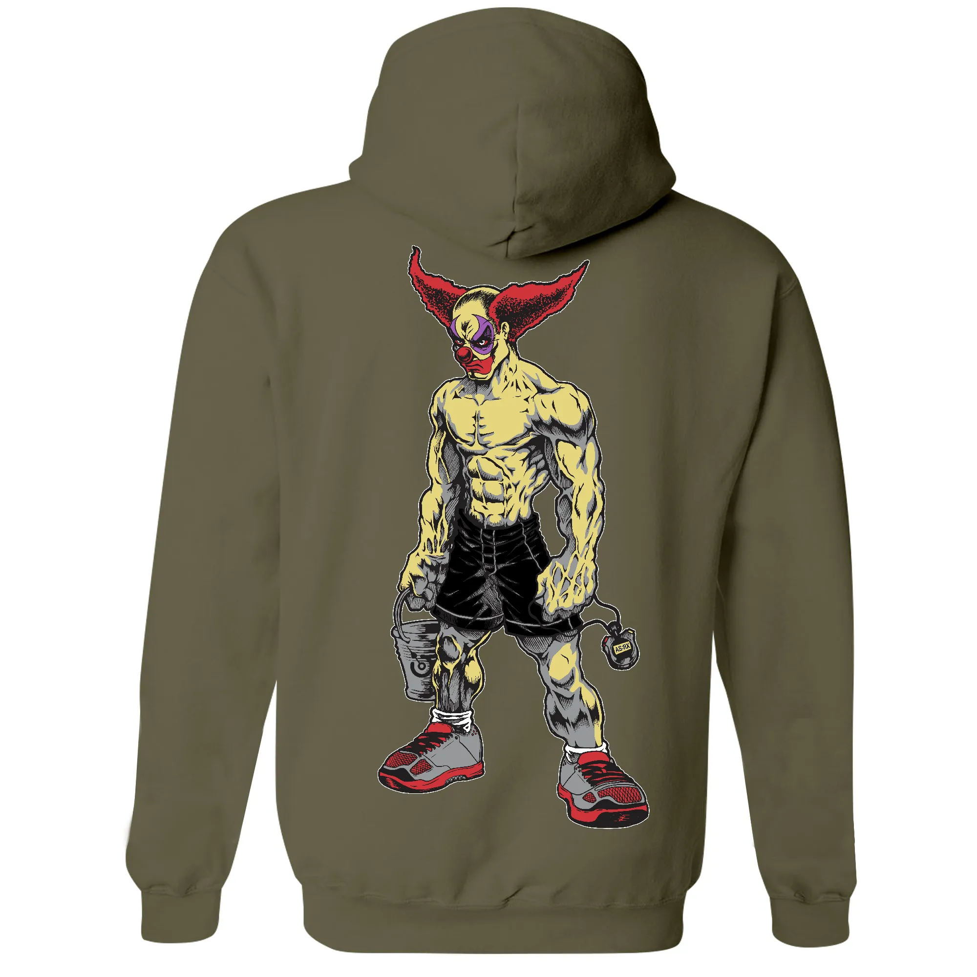 Badger CrossFit Pukie The Clown Mens - Hoodie