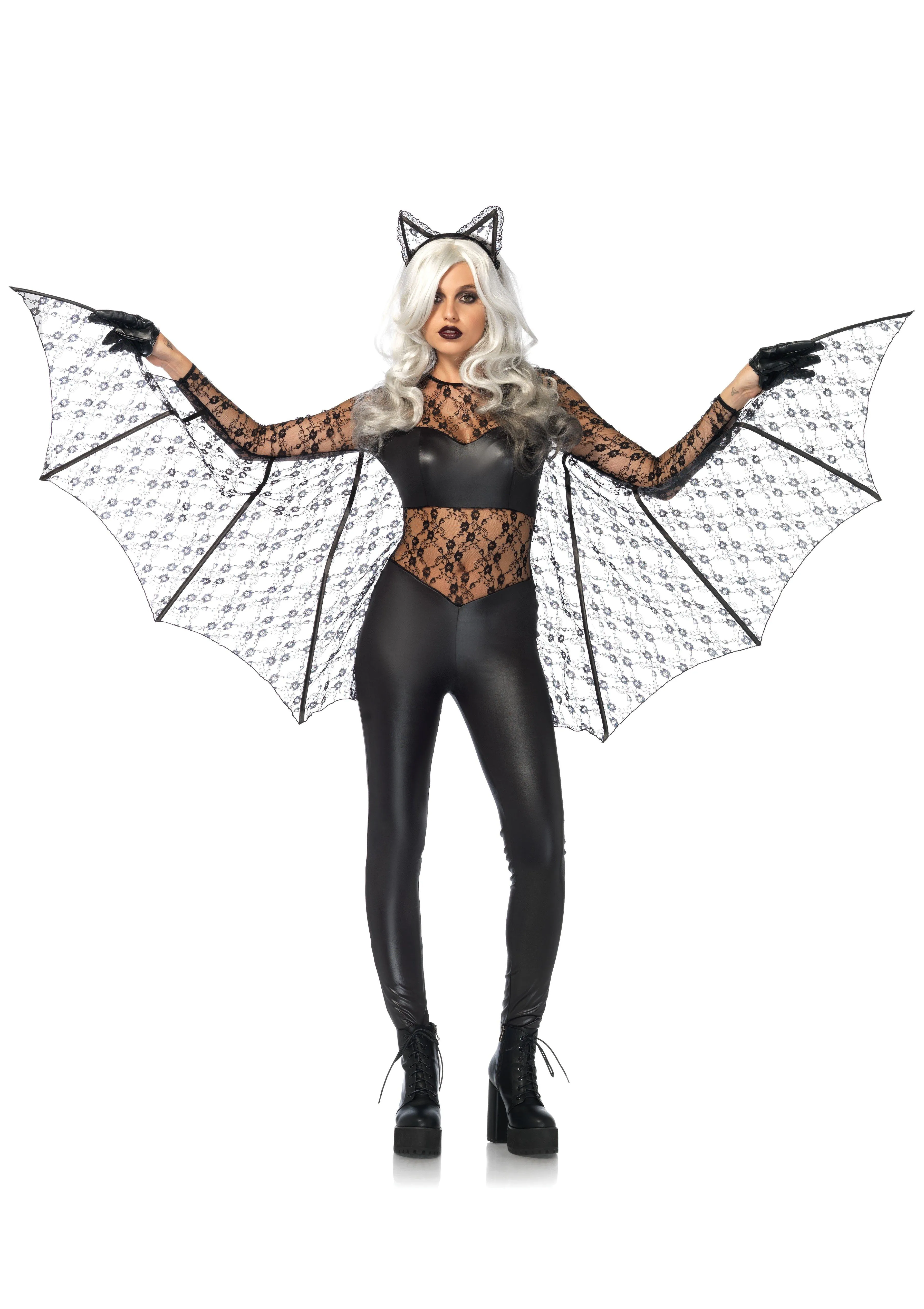 Black Magic Bat Costume