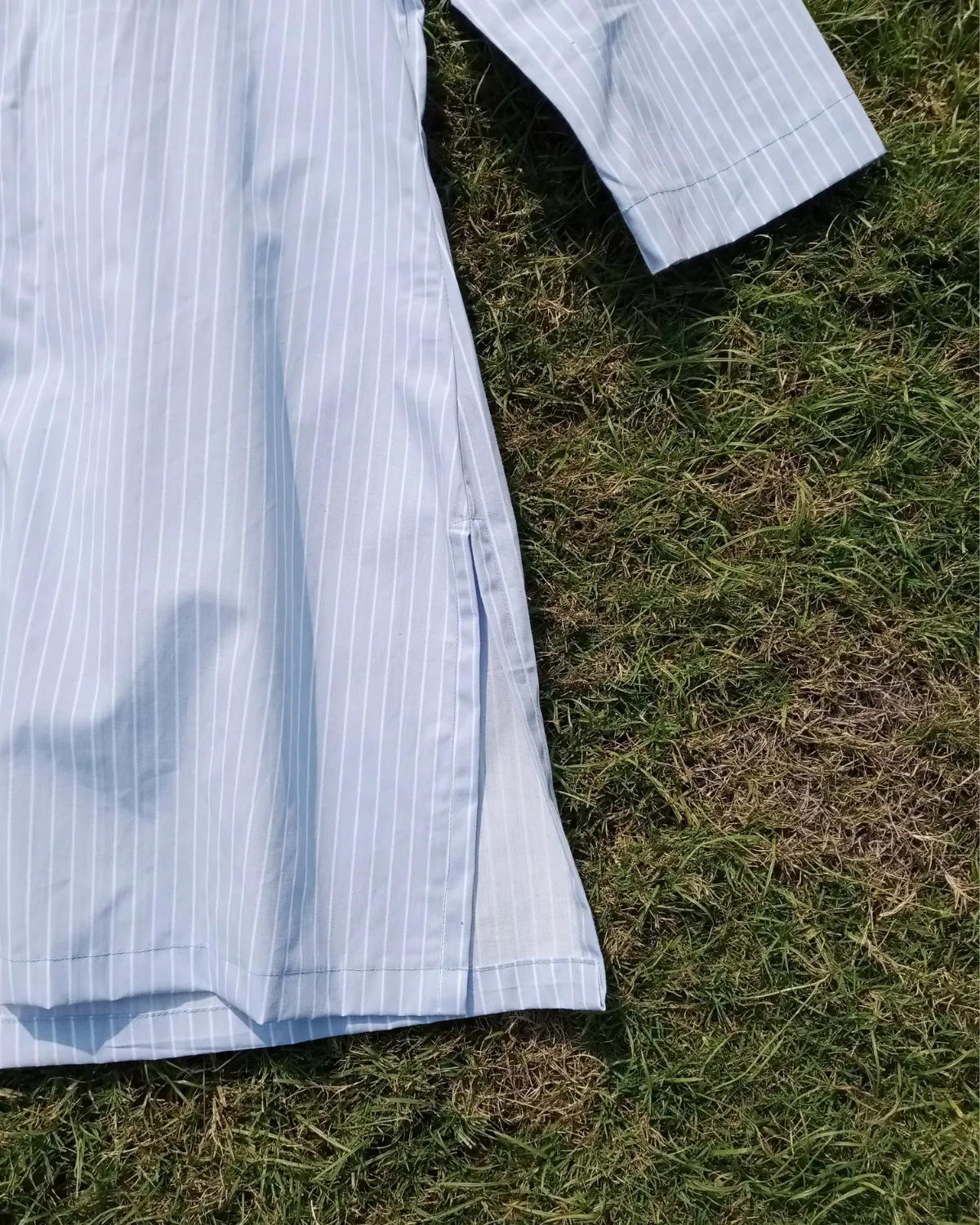 Blue Stripes Long Shirt