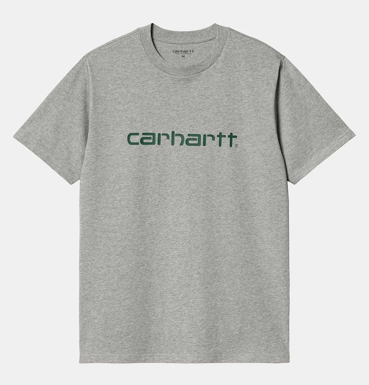 Carhartt WIP Script T-Shirt in Grey Heather