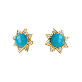 Cosmic Star Stud Earrings