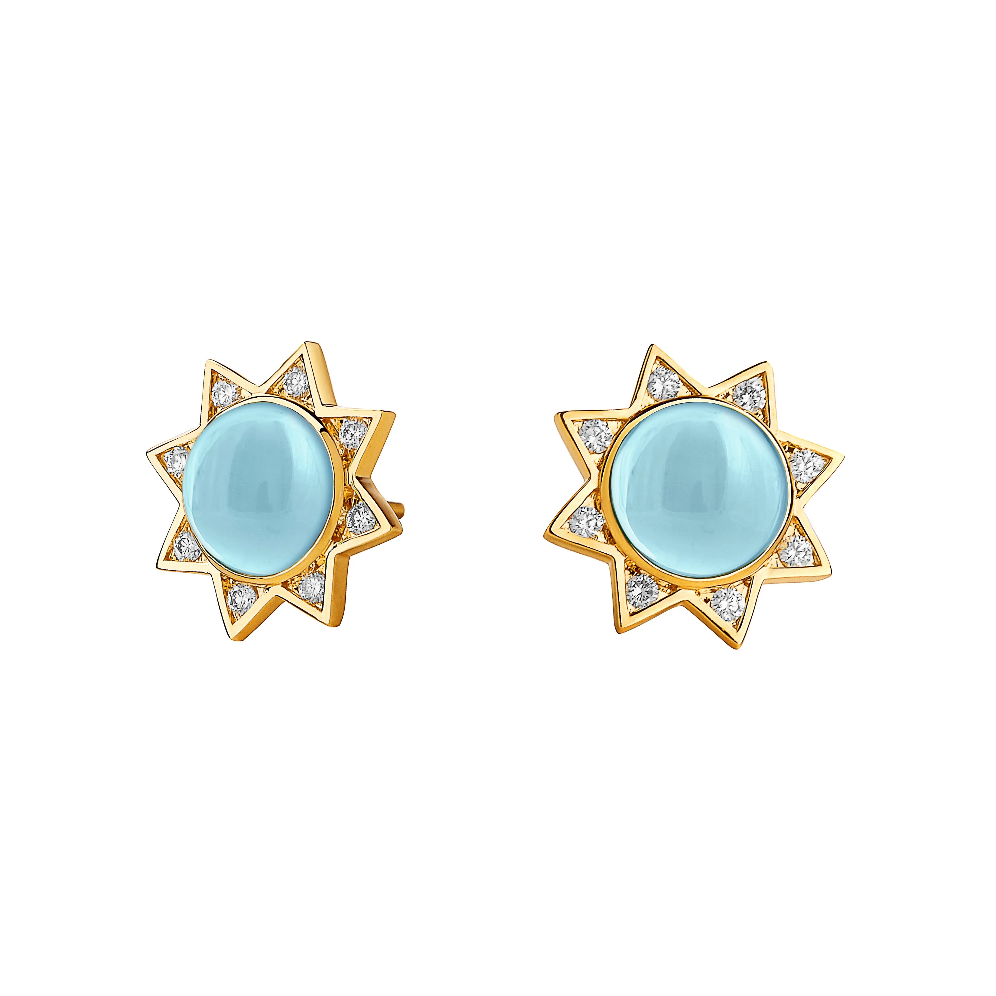 Cosmic Star Stud Earrings