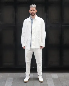 COVERALL JACKET / OFF WHITE