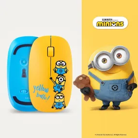 Despicable Me Minions Silent Wireless Mouse - Yellow Bellow