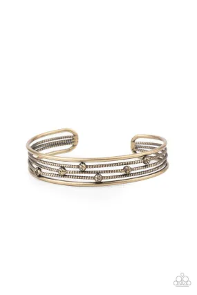 Extra Expressive Brass Cuff Bracelet - Paparazzi Accessories