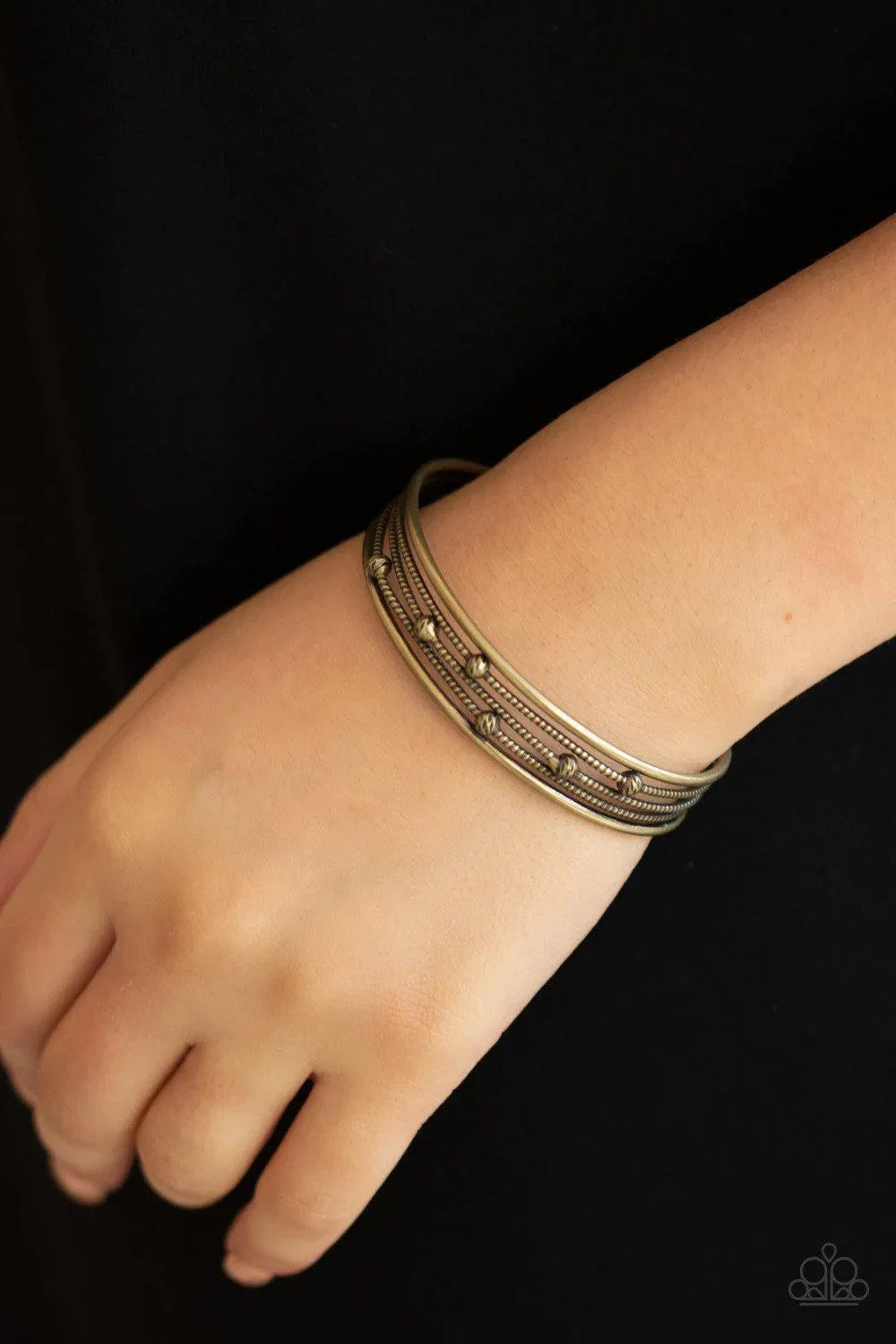 Extra Expressive Brass Cuff Bracelet - Paparazzi Accessories