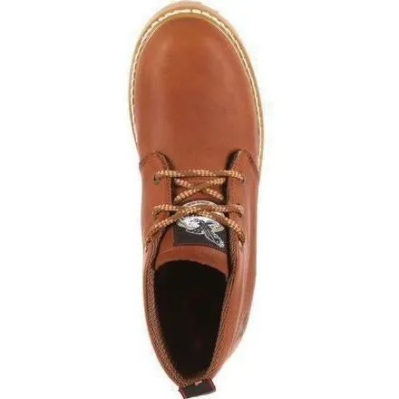 Georgia Men's Wedge Chukka Wedge Work Boot - Tobacco - GB1222