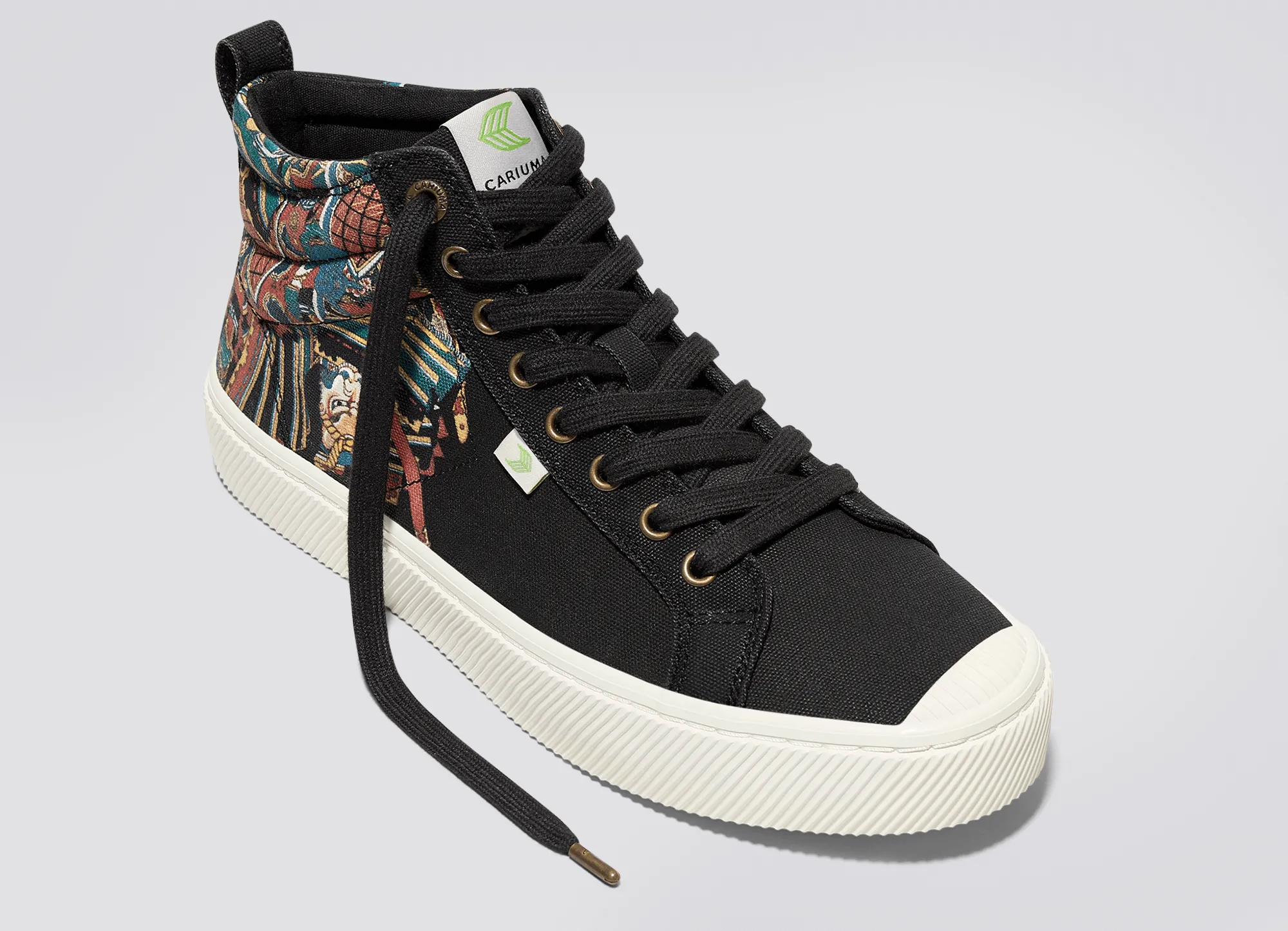 Hokusai OCA High Warrior Print Canvas Sneaker Women