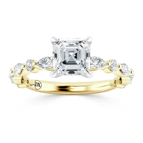 Katerina - 18ct Yellow Gold - Asscher