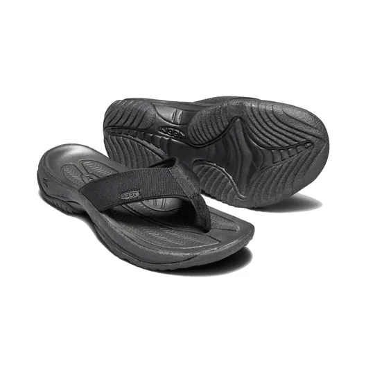 Keen Kona Flip (Men) - Black/Steel Grey