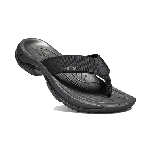 Keen Kona Flip (Men) - Black/Steel Grey