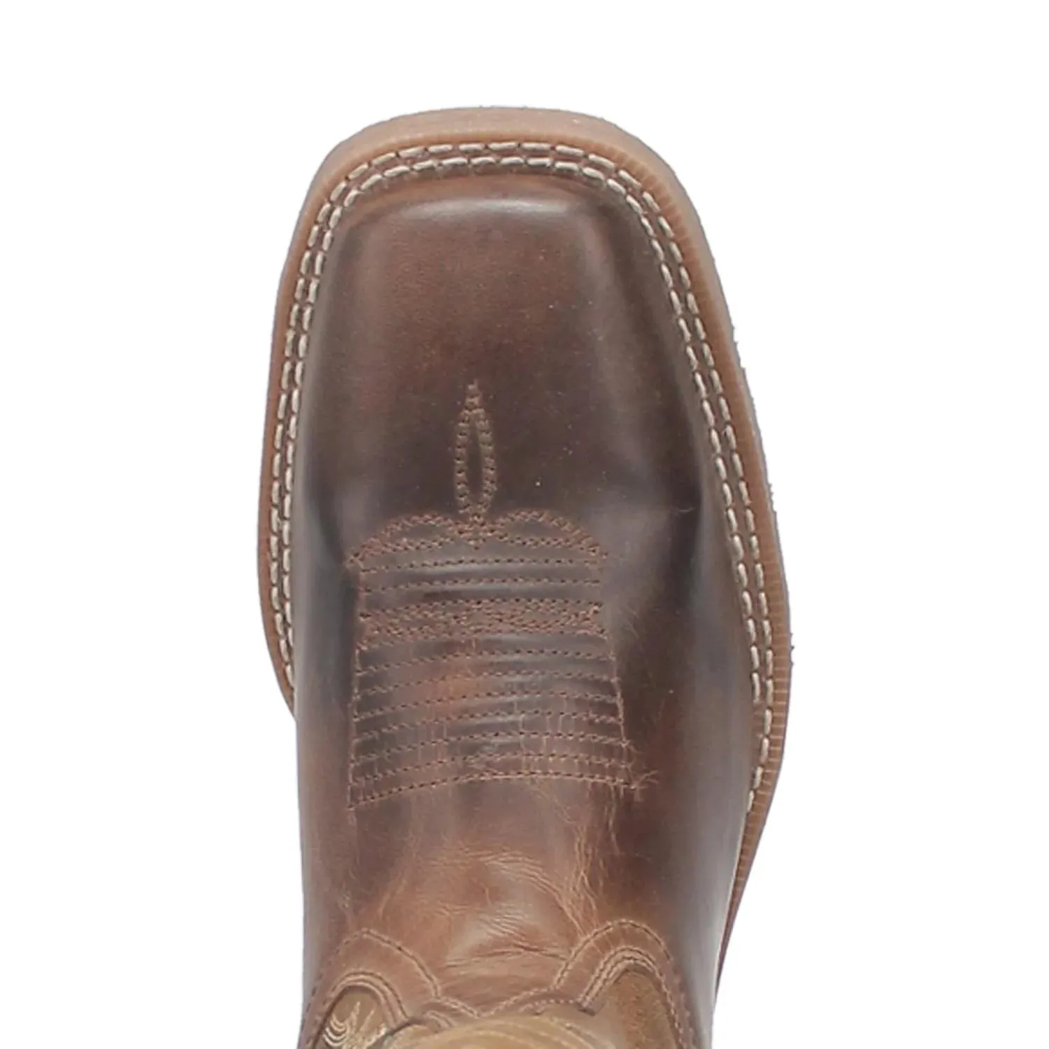 'Laredo' Men's 11" Bradshaw Western Square Toe - Brown / Tan