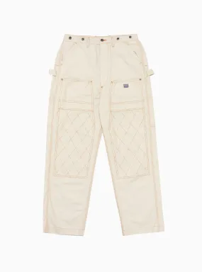 Light Canvas Lumber Pants Ecru