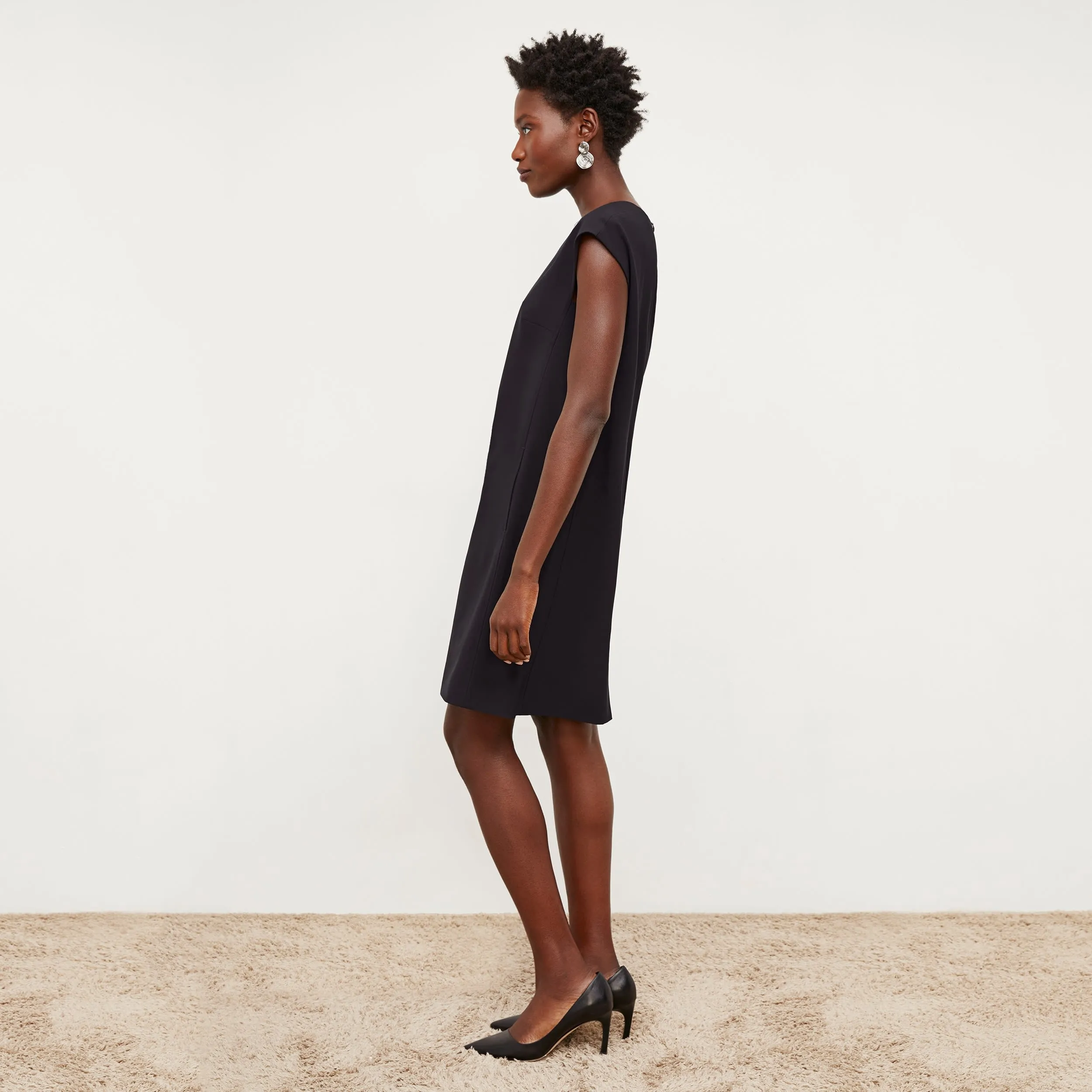 Maaza Dress - OrigamiTech :: Black