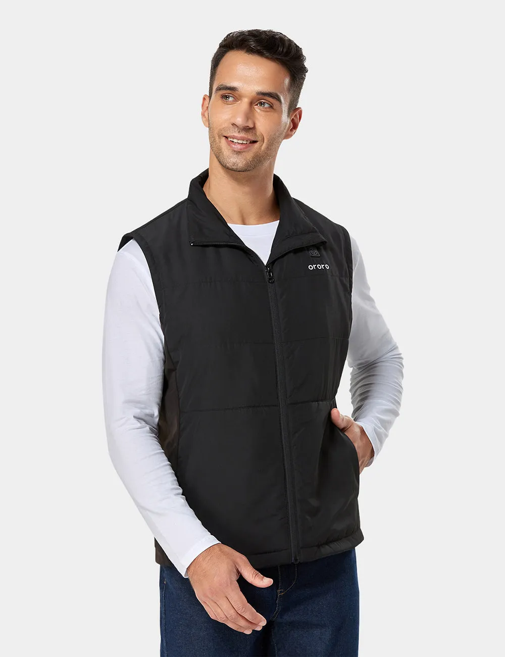 Men's Heated Golf Jacket (with Zip-Off Sleeves)