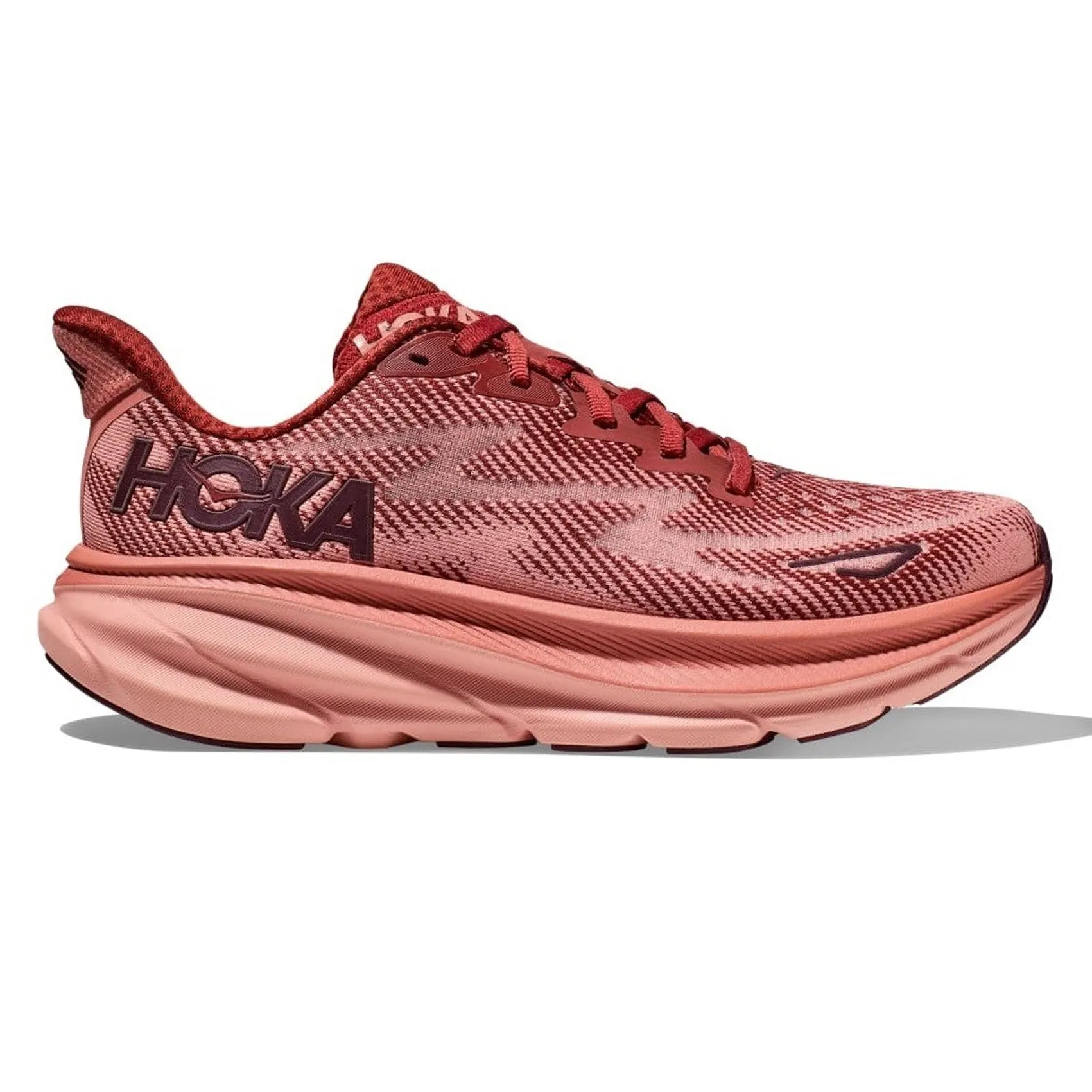 Mens Hoka Clifton 9 - Rust / Earthenware