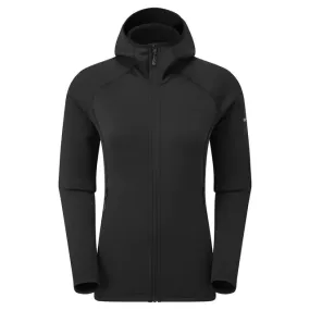 Montane Women's Fury Hooded Fleece Jacket - Black