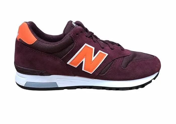 New Balance men's sneakers ML565WO burgundy