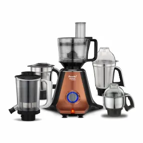 Preethi Zodiac Mixer Grinder 750 Watt, 5 Jars , 5 Yr Motor Warranty MG265 Stardust