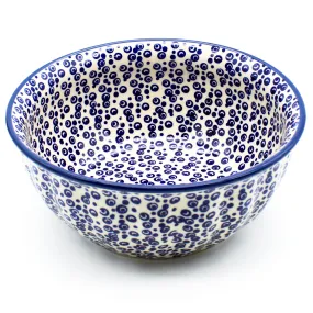 Scalloped Bowl 48 oz in Fish Bubbles