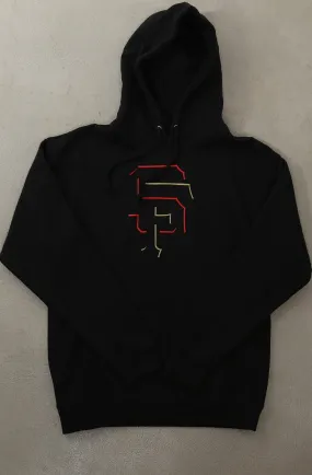 SF Eclipse (Men's Black/Red Hoody)