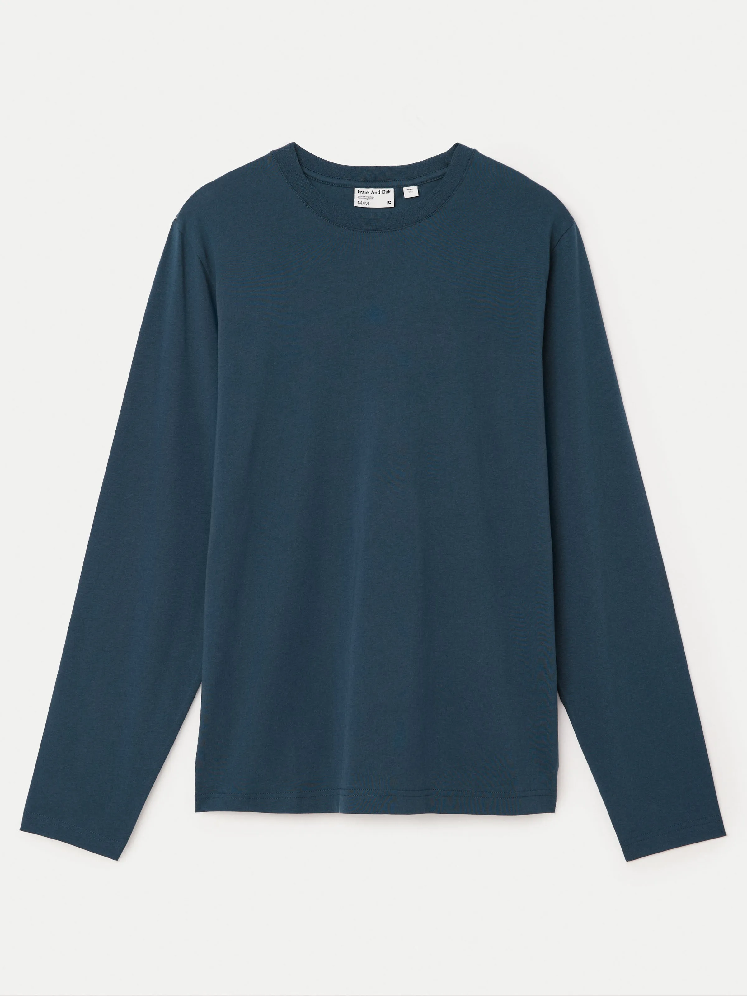 The Essential Long Sleeve T-Shirt in Midnight Navy