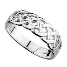 Woven Celtic Ring - Sterling Silver